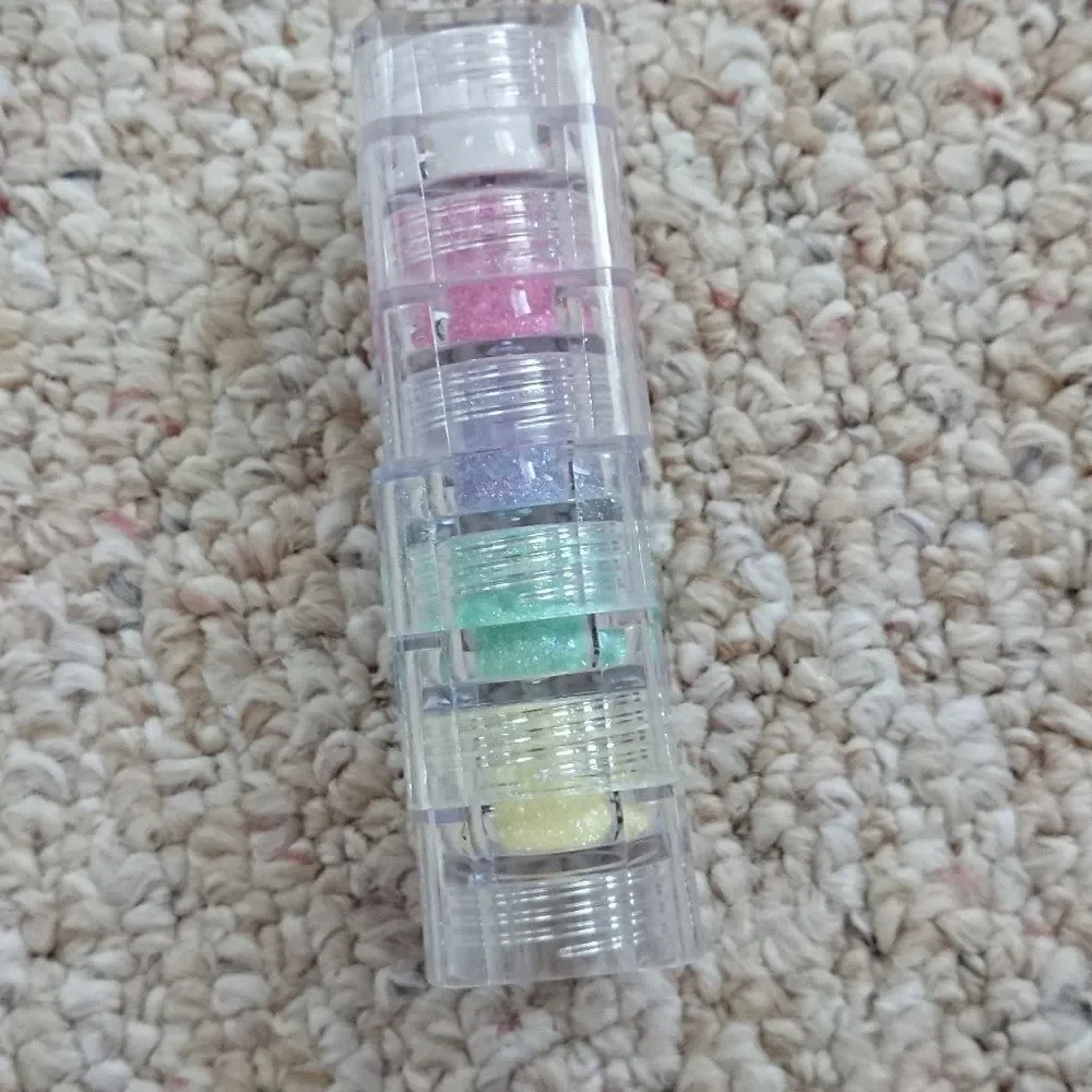 New - 5 colors glitters